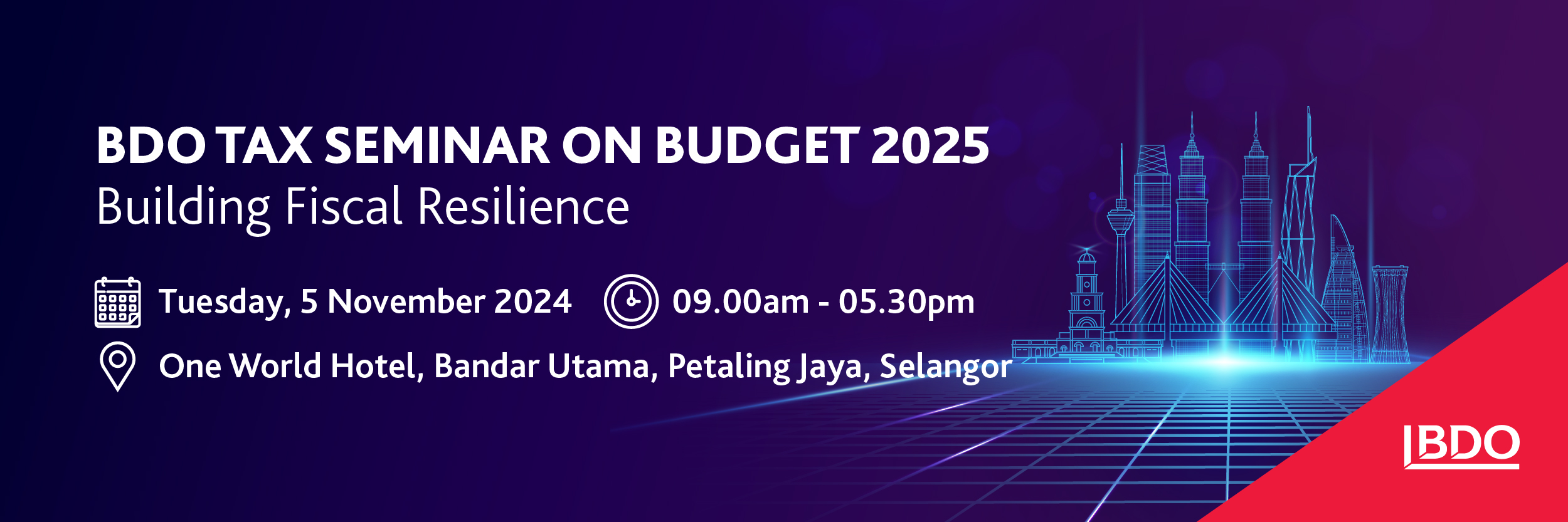 BDO Tax Seminar on Budget 2025 BDO